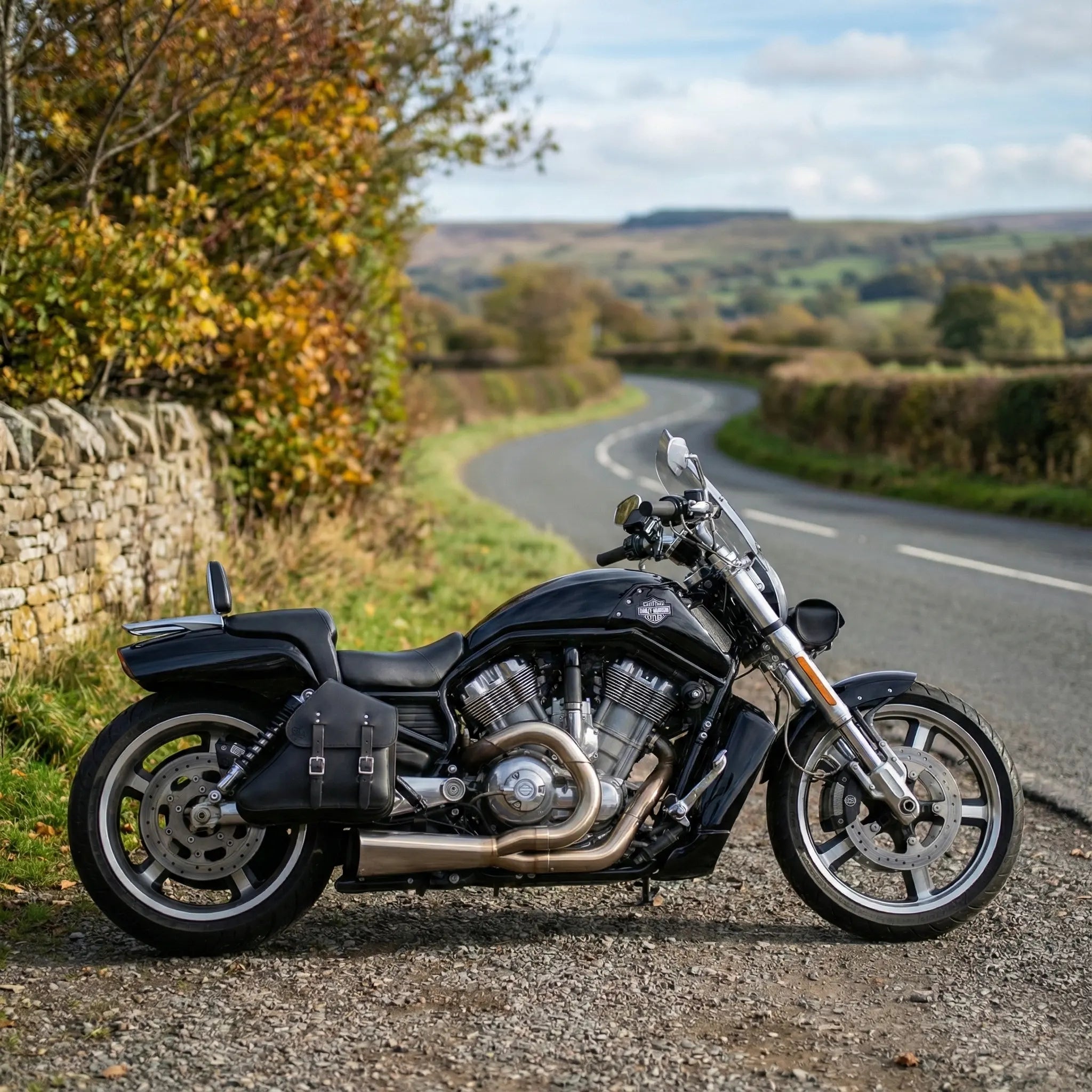 H-D® V-Rod Right Side Solo Bag - VRR031