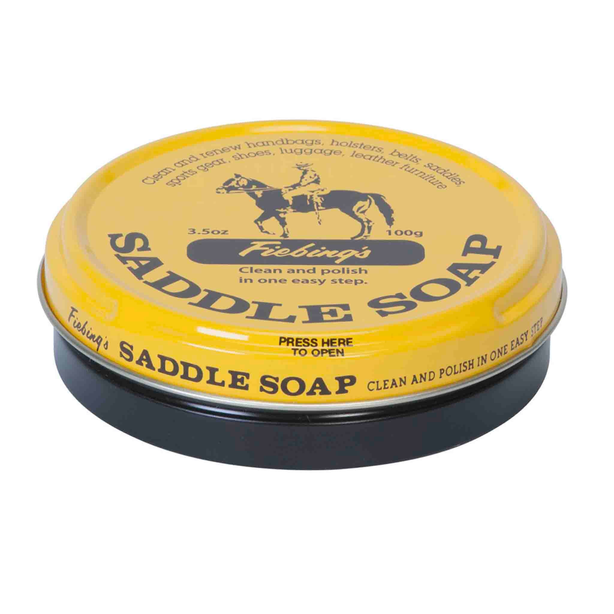 Perfect for cleaning crusty saddlebags and other leather goods. Cleans and restores natural leather, oils and polishes in one easy step. It lubricates leather fibers to prevent brittleness.