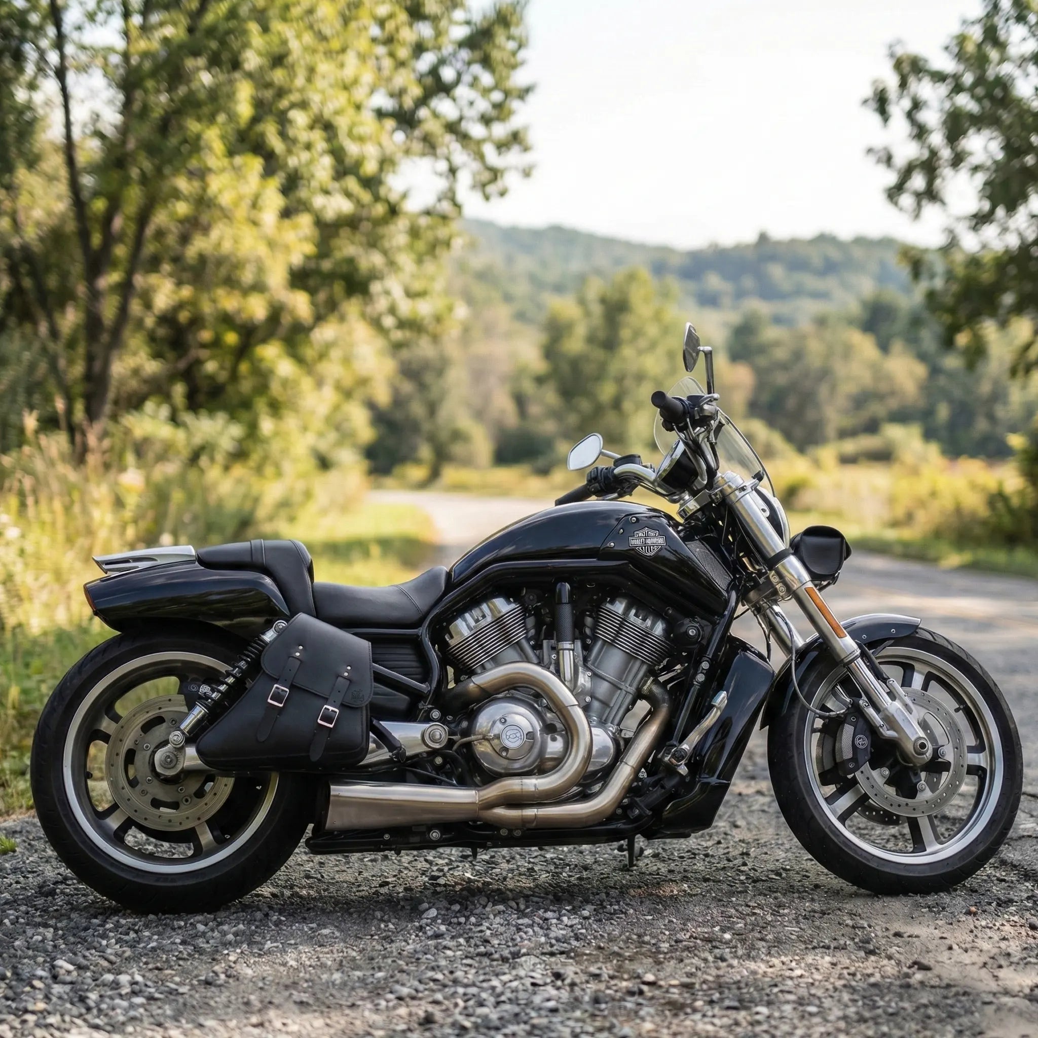 H-D® V-Rod Right Side Solo Bag - VRR03