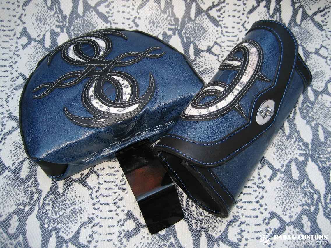 Harley-Davidson Softail Custom Seat and Backrest