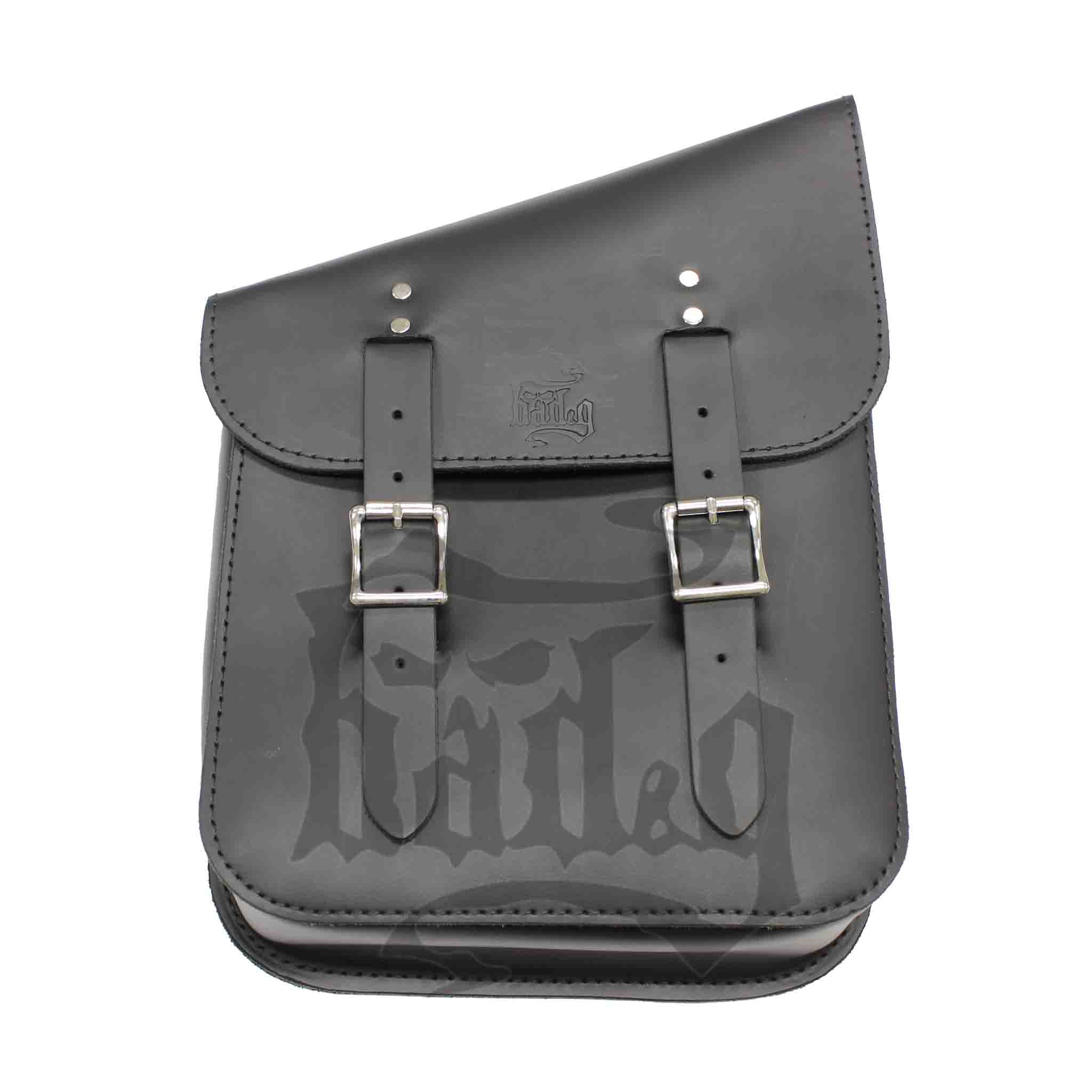 Upgrade your Harley-Davidson® Softail with the SHR02 Right Side Swingarm Solo Bag. Hand crafted in USA with premium leather and top quality hardware. Designed to fit all Pre-2017 Harley-Davidson® Softail models*. Durable and stylish, it features easy installation and it's the perfect fit for your motorcycle.