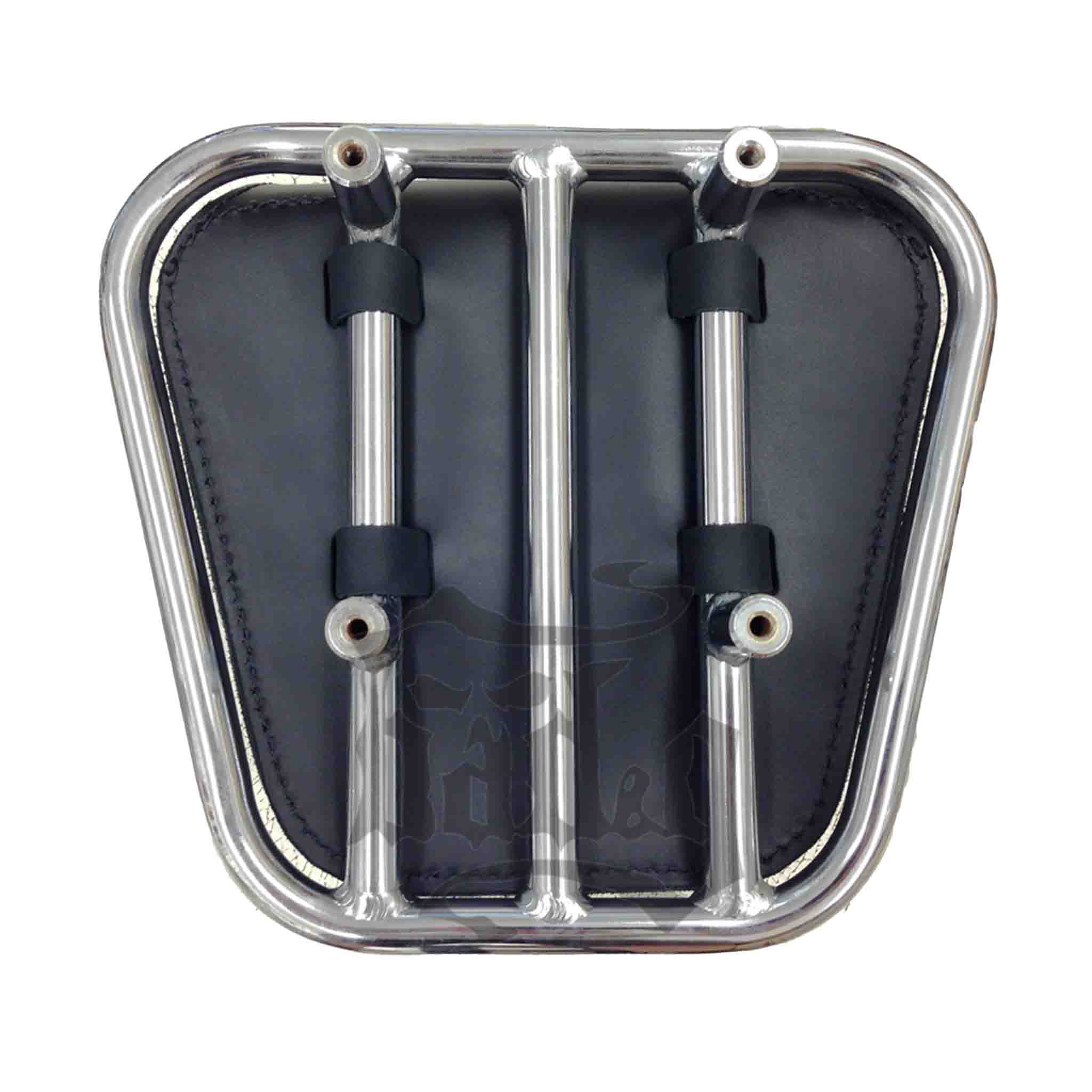 Upgrade your Triumph Scrambler, Thruxton or Bonneville with the TLR01 Luggage Rack Tail Bag. Hand crafted in USA with premium leather and top quality hardware. Durable and stylish, it's the perfect fit for your motorcycle.